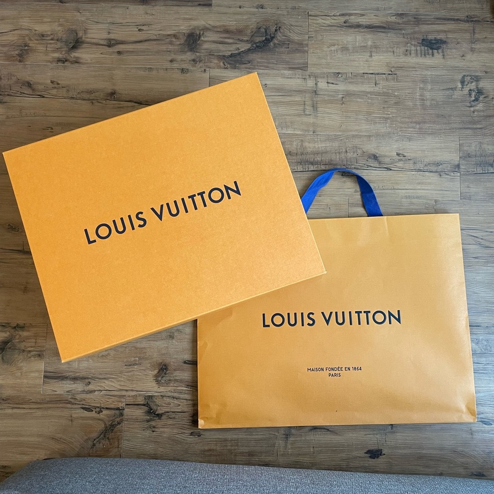 Louis Vuitton large box and bag